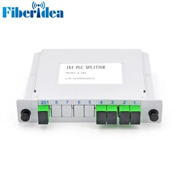 1x4 プラグイン PLC スプリッター