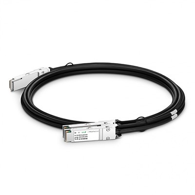 200g QSFP56〜2×100G QSFP56パッシブ直接アタッチ銅ケーブル(DAC)、1。5-3 m